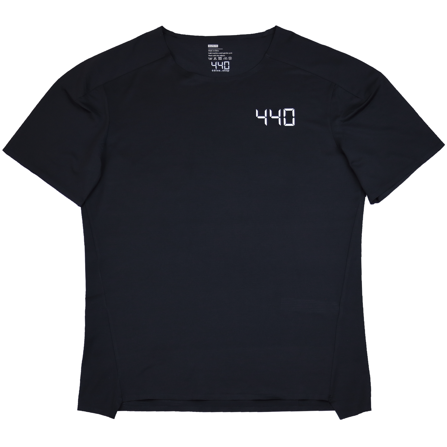 440 Black Seamless T-shirt