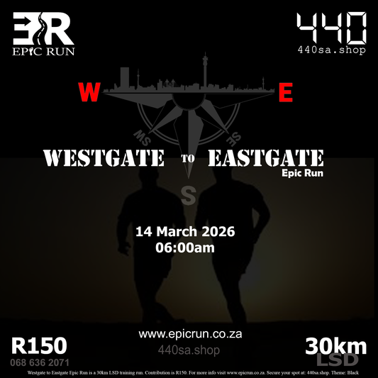 Westgate to Eastgate Epic Run